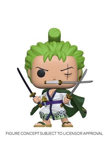 One Piece POP! Animation Vinyl Figur Roronoa Zoro 9 cm One Piece POP! Animation Vinyl Figur Roronoa Zoro 9 cm
