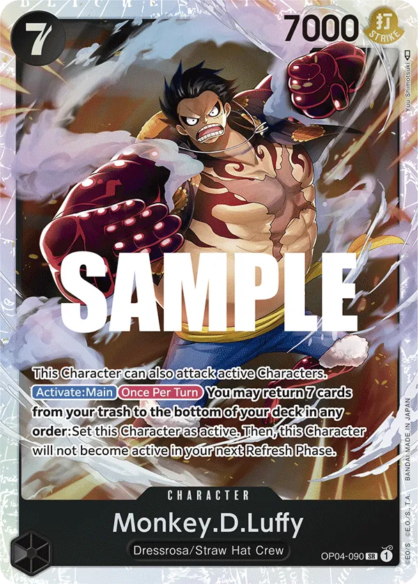 Monkey.D.Luffy - OP04-090