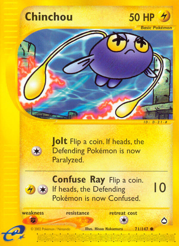 Chinchou - 71/147 - EN