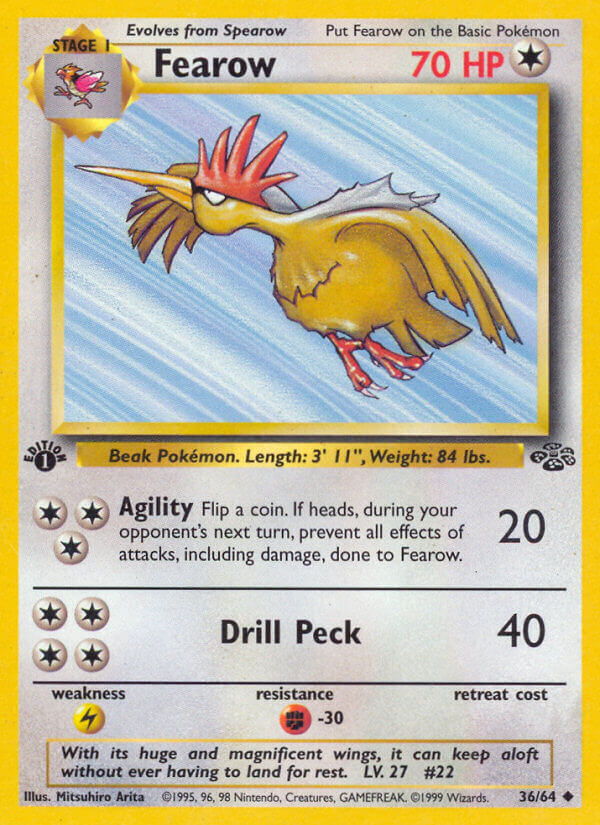 Fearow - 36/64 - 1st Edition - EN
