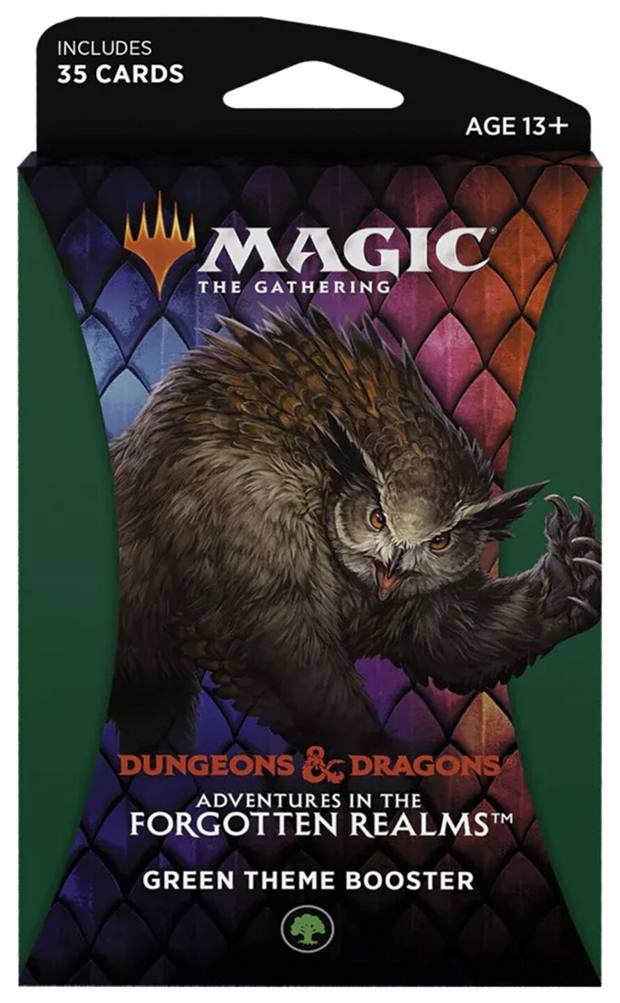 Theme Booster Adventures In The Forgotten Realms: Green - Magic the Gathering - EN Theme Booster Adventures In The Forgotten Realms: Green - Magic the Gathering - EN
