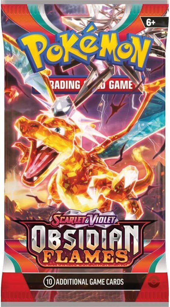 Pokémon Scarlet & Violet Obsidian Flames Booster - EN Pokémon Scarlet & Violet Obsidian Flames Booster - EN