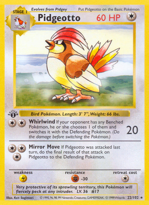 Pidgeotto - 22/102 - EN Pidgeotto - 22/102 - EN