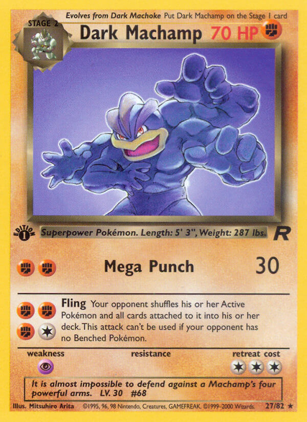 Dark Machamp - 27/82 - EN