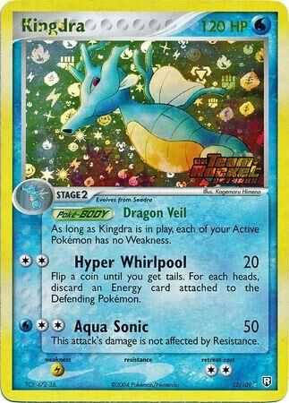 Kingdra - 12/109 - Reverse Holo - EN Kingdra - 12/109 - Reverse Holo - EN