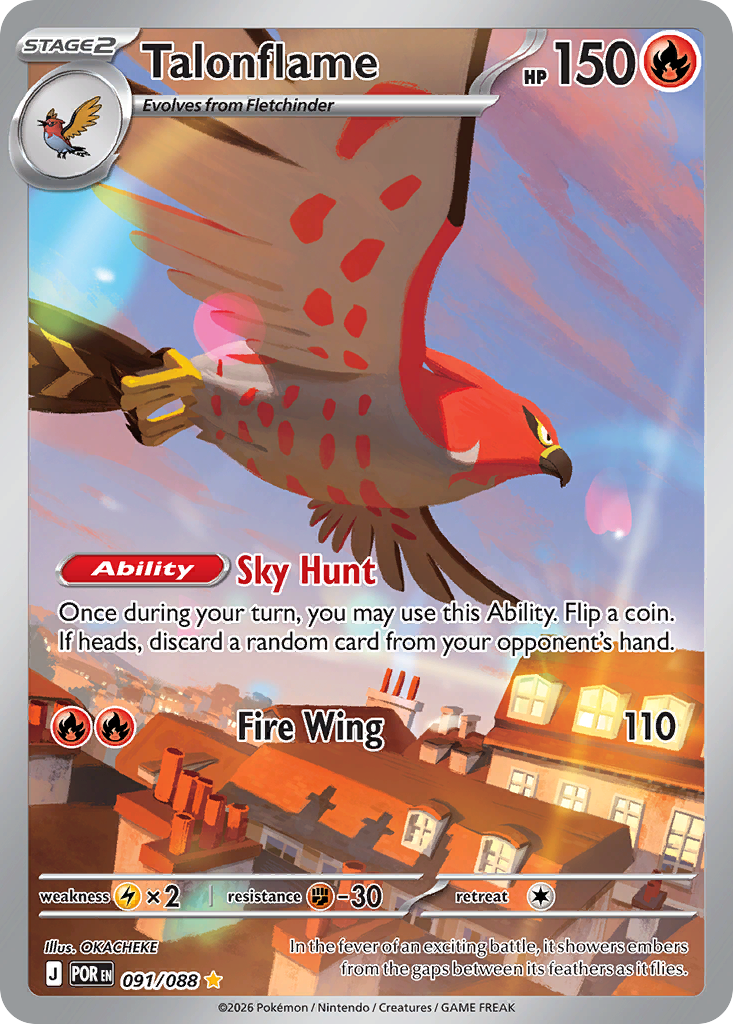 Talonflame - 091/088 - EN Talonflame - 091/088 - EN
