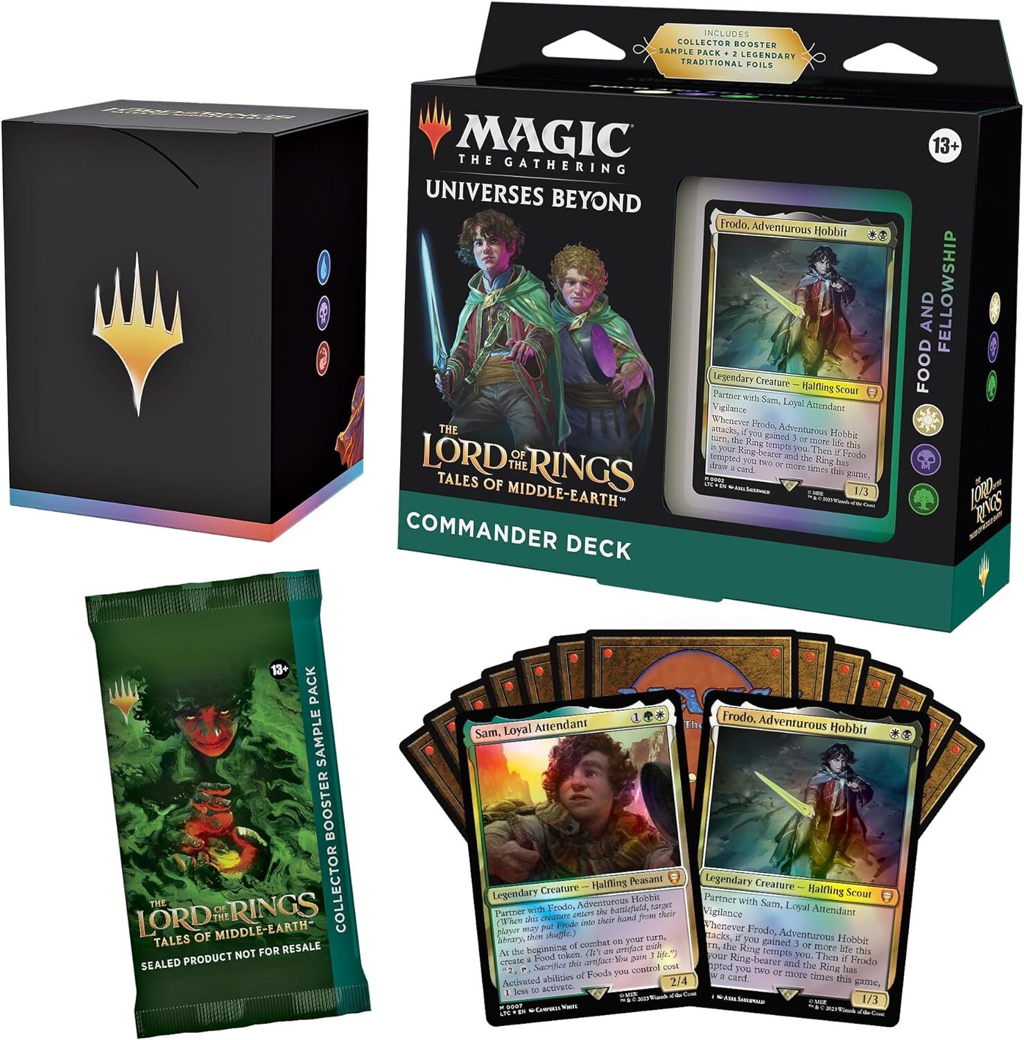 The Lord of the Rings: Tales of Middle-earth™ Commander Decks - Food and Fellowship - Magic the Gathering - EN The Lord of the Rings: Tales of Middle-earth™ Commander Decks - Food and Fellowship - Magic the Gathering - EN
