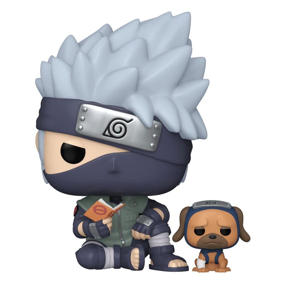 Naruto Shippuden POP! Animation Vinyl Figur Kakashi Hatake w/Pakkun - Special Edition 9 cm