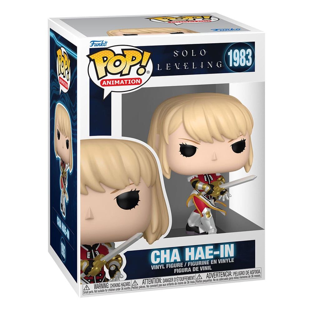 Solo Leveling POP! #1983 Animation Vinyl Figur Cha Hae-In 9 cm