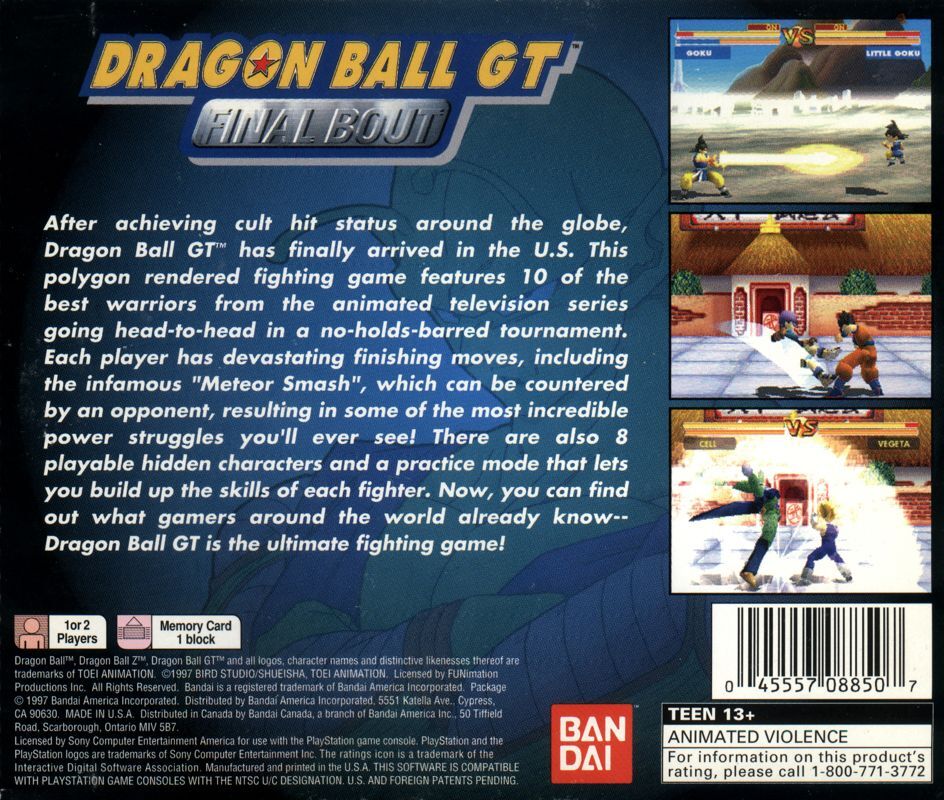Dragon Ball GT: Final Bout - ES