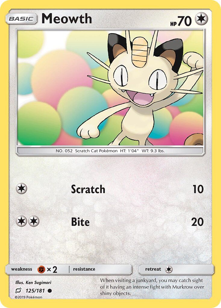 Meowth - 125/181 - EN