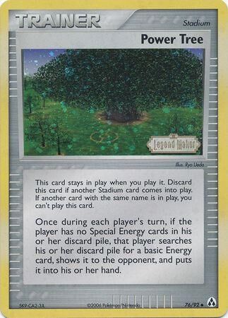 Power Tree - 76/92 - Reverse Holo - EN