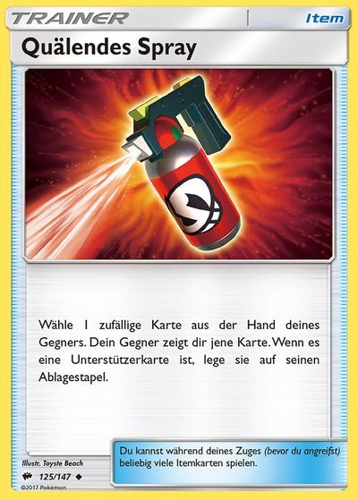 qu-lendes-spray-pok-mon-tcg Quälendes Spray 125/147 - Pokémon TCG