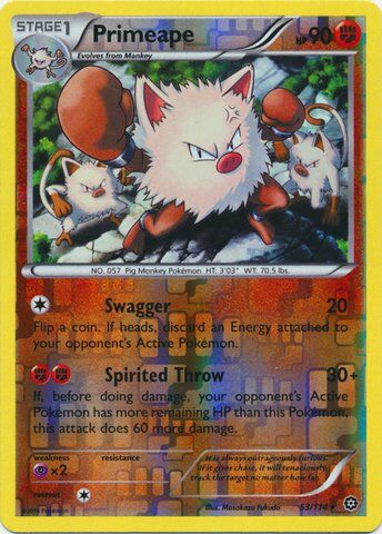 Primeape 053/114 - Pokémon TCG