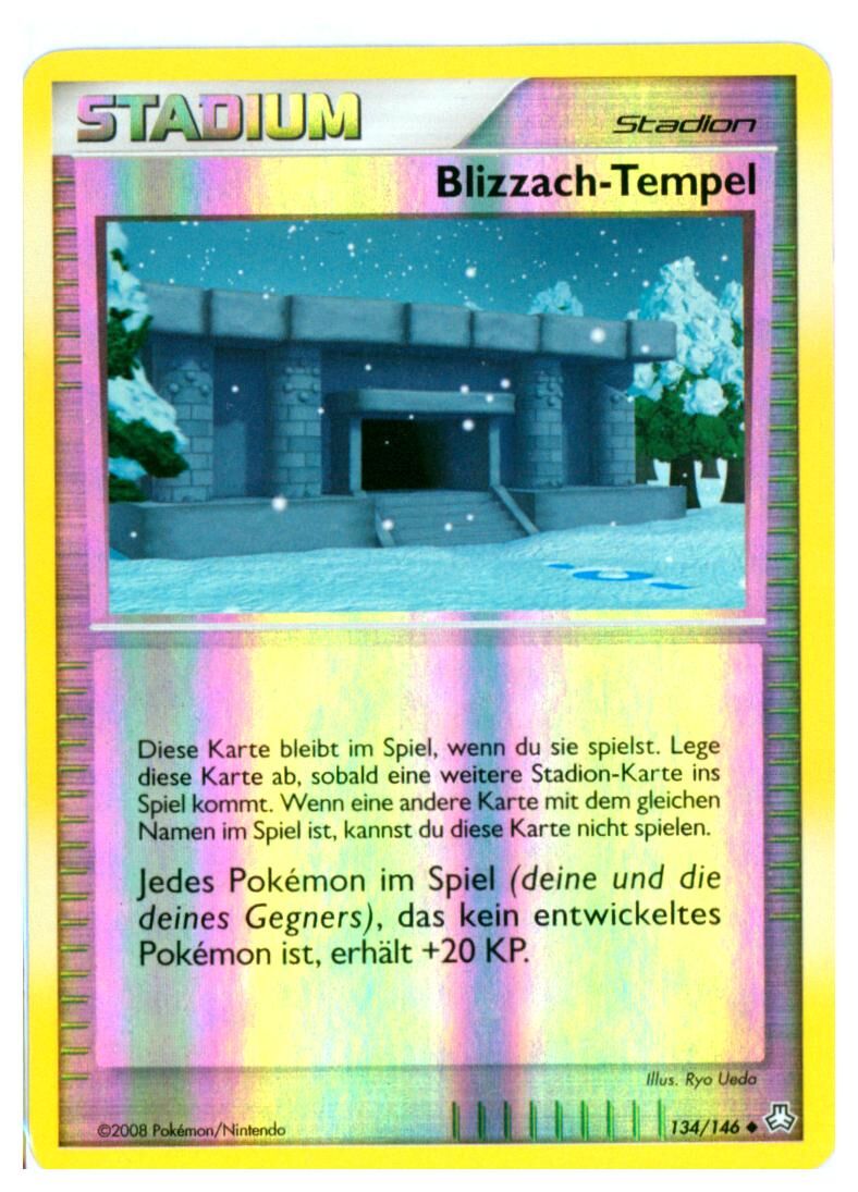 Blizzach-Tempel - 134/146 - Pokémon TCG - Near Mint - DE