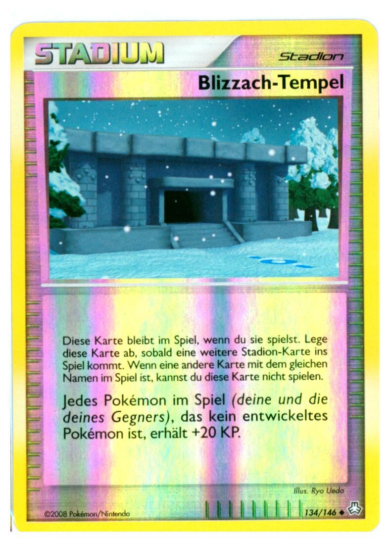 blizzach-tempel-134-146-pokemon-tcg-near-mint-de Blizzach-Tempel - 134/146 - Pokémon TCG - Near Mint - DE