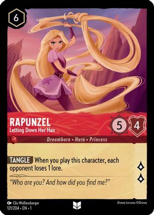 Rapunzel - Letting Down Her Hair - 121/204 - EN Rapunzel - Letting Down Her Hair - 121/204 - EN