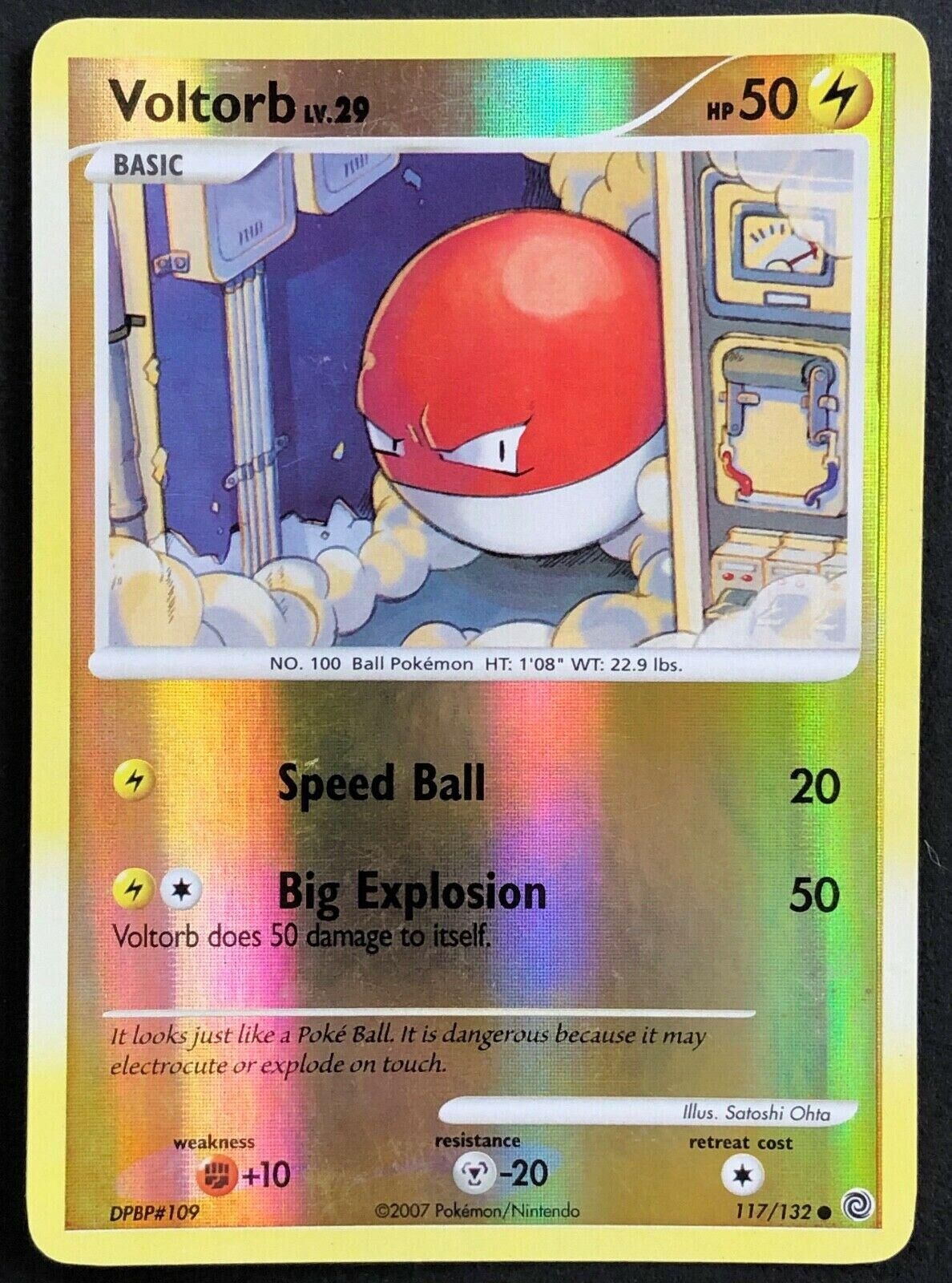 Voltorb - 117/132 - Reverse Holo - EN Voltorb - 117/132 - Reverse Holo - EN