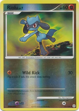 Riolu - 61/130 - Reverse Holo - EN