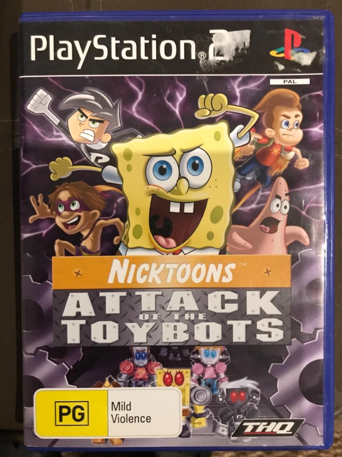 Nicktoons Attack of the Toybots - OVP - PS2 • Amazingtoys.ch