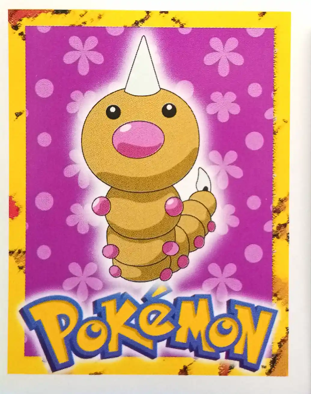Weedle - 13 - Merlin Sticker Series 1