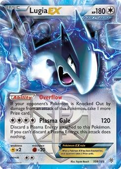 Lugia EX 108/135 - Pokémon TCG
