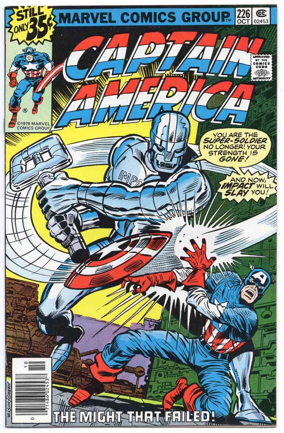 captain_america_226 Captain America #226