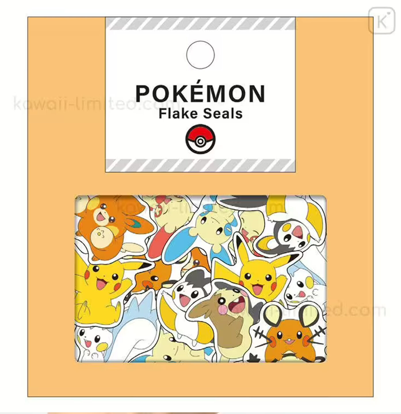 Flake Seals Sticker - Characters / Electric Type