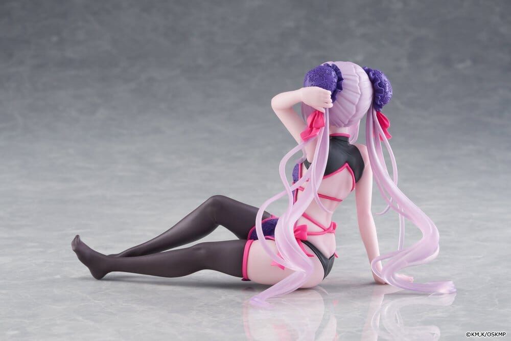 Overlord Desktop Cute PVC Statue Shalltear Chinese Dress Ver. 13 cm
