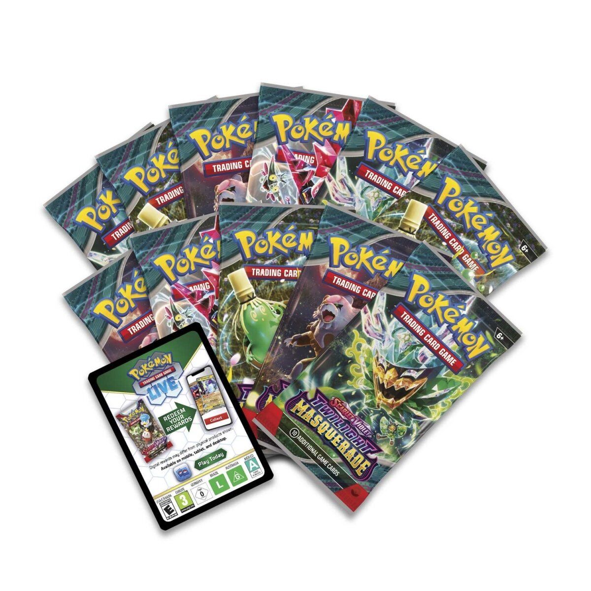 Pokémon TCG: Scarlet & Violet-Twilight Masquerade Pokémon Center Elite Trainer Box - EN