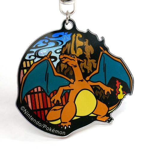 Pokemon Center - Charizard Schlüsselanhänger - 1 Stück