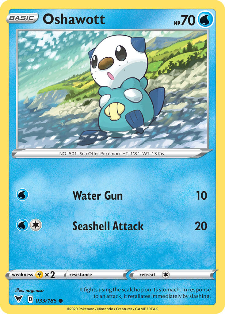 Oshawott - 033/185 - EN Oshawott - 033/185 - EN