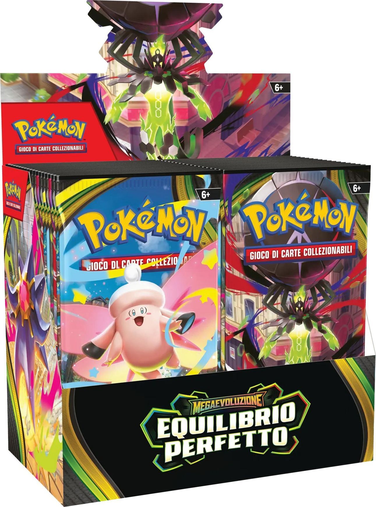 Pokémon TCG: Mega Evolution - Equilibrio Perfetto Booster Display Box (36 packs) - IT Pokémon TCG: Mega Evolution - Equilibrio Perfetto Booster Display Box (36 packs) - IT