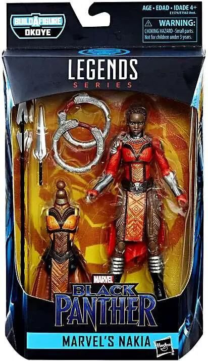 Black Panther Marvel Legends Okoye Series Nakia Action Figure