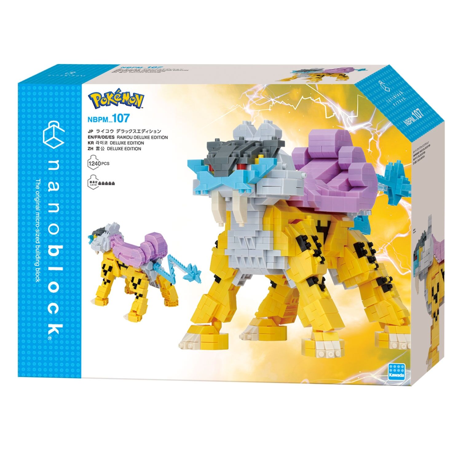 Pokémon Nanoblock Raikou Deluxe Edition Pokémon Nanoblock Raikou Deluxe Edition