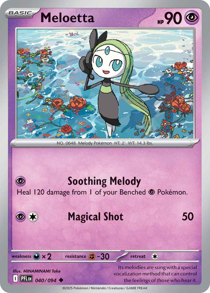 Meloetta - 040/094 - EN Meloetta - 040/094 - EN