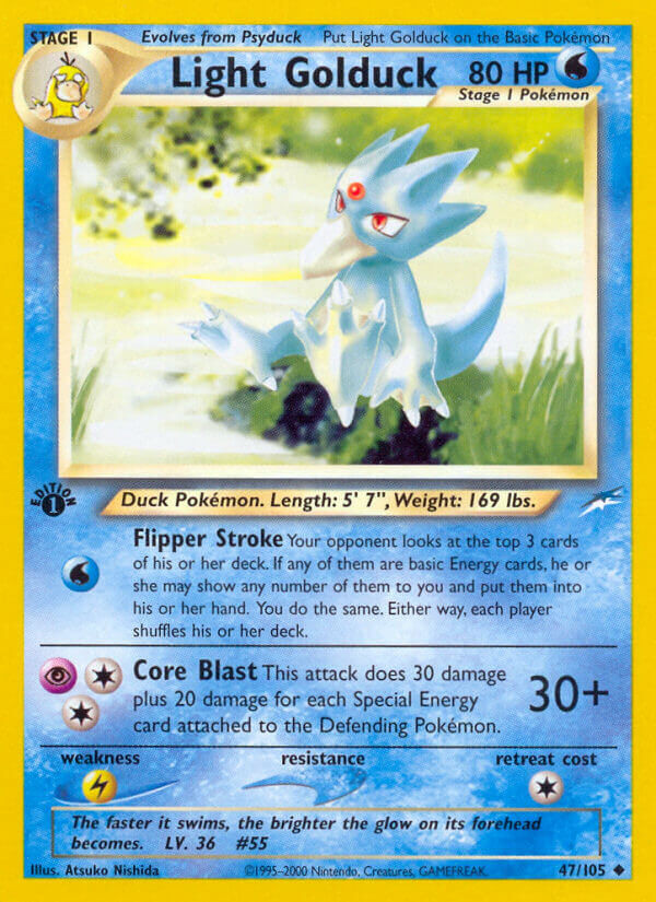 Light Golduck - 47/113 - 1st Edition - EN