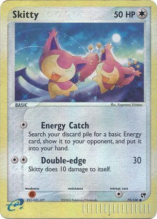 Skitty - 79/100 - Reverse Holo - EN Skitty - 79/100 - Reverse Holo - EN