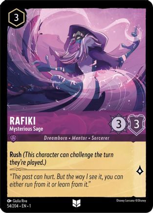 Rafiki - Mysterious Sage - 54/204 - EN Rafiki - Mysterious Sage - 54/204 - EN