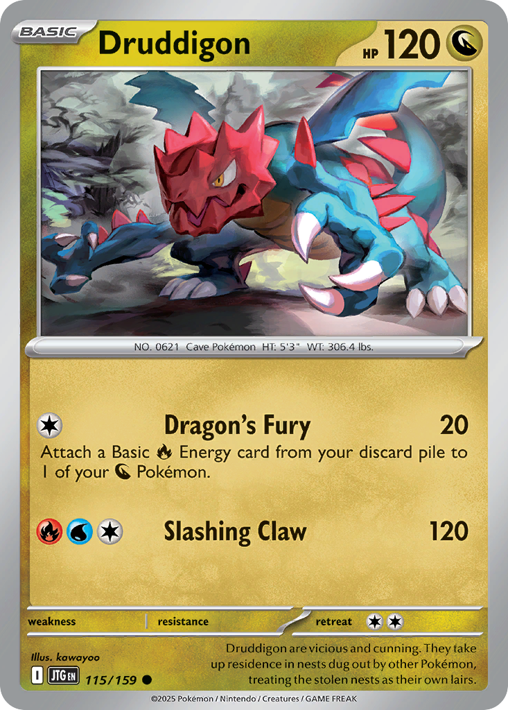 Druddigon - 115/159 - EN