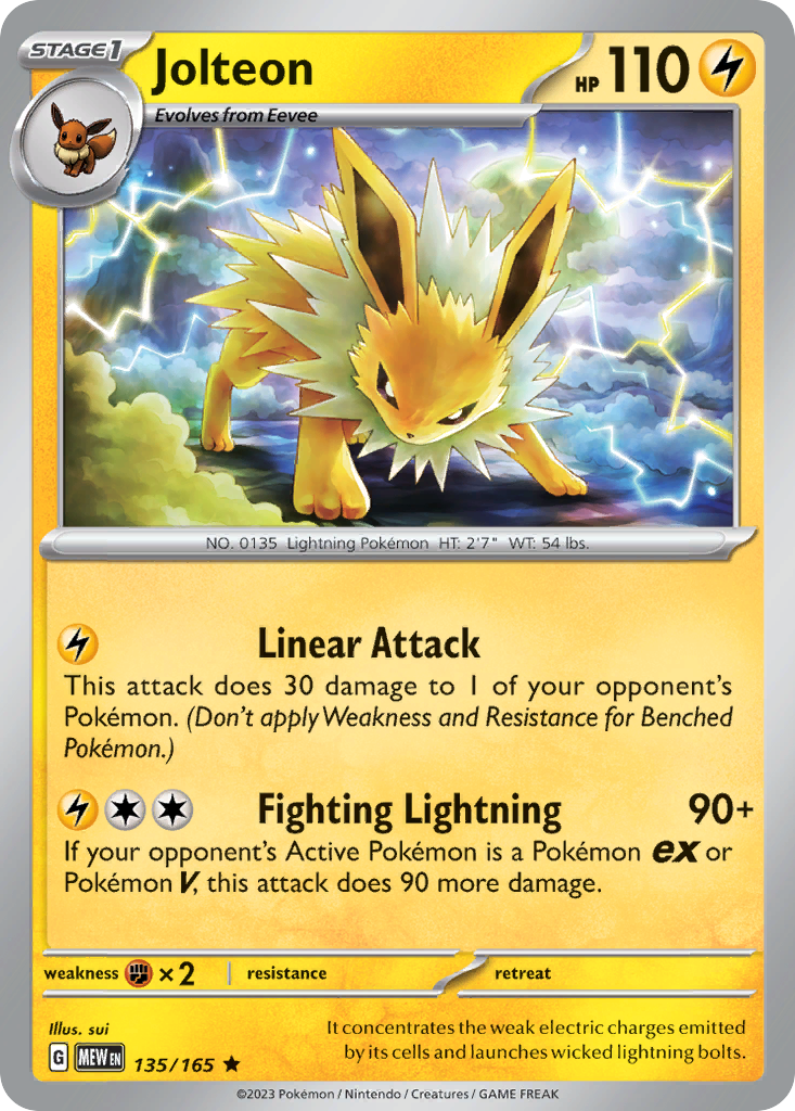 Jolteon - 135/207 - EN Jolteon - 135/207 - EN