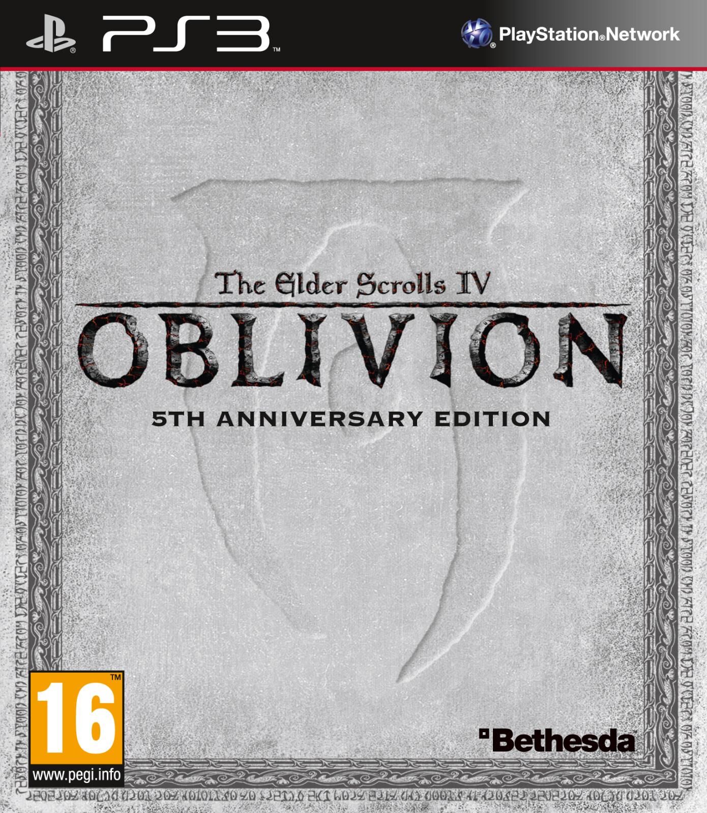 Elder Scrolls IV: Oblivion [5th Anniversary Edition] - OVP - PS3