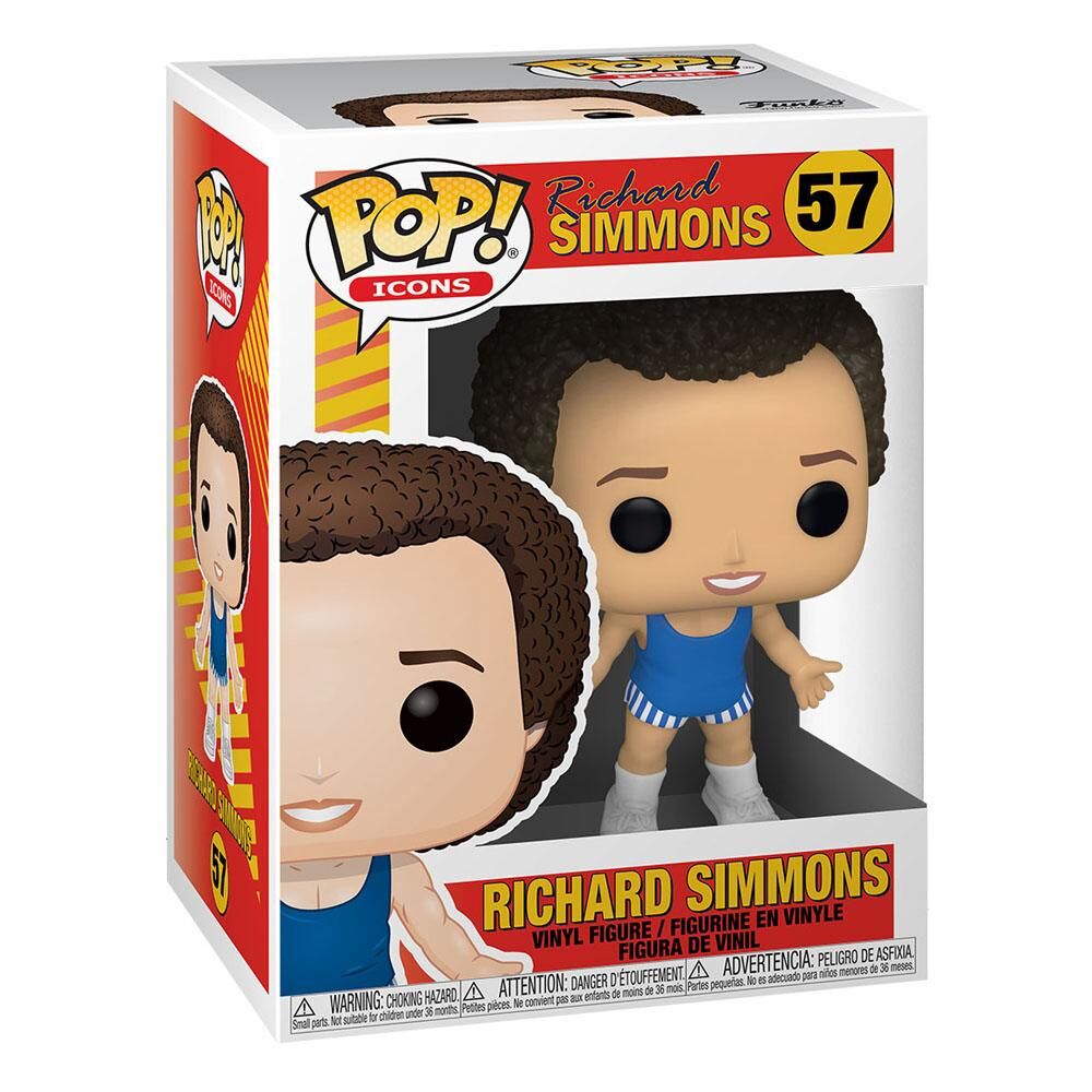 Richard Simmons POP! Icons Vinyl Figur Richard Simmons 9 cm