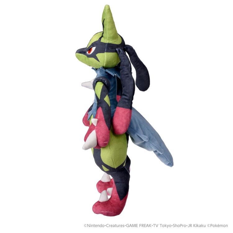 Shiny Mega Lucario - Takara Tomy Pokémon Get Plushie - 34 cm 