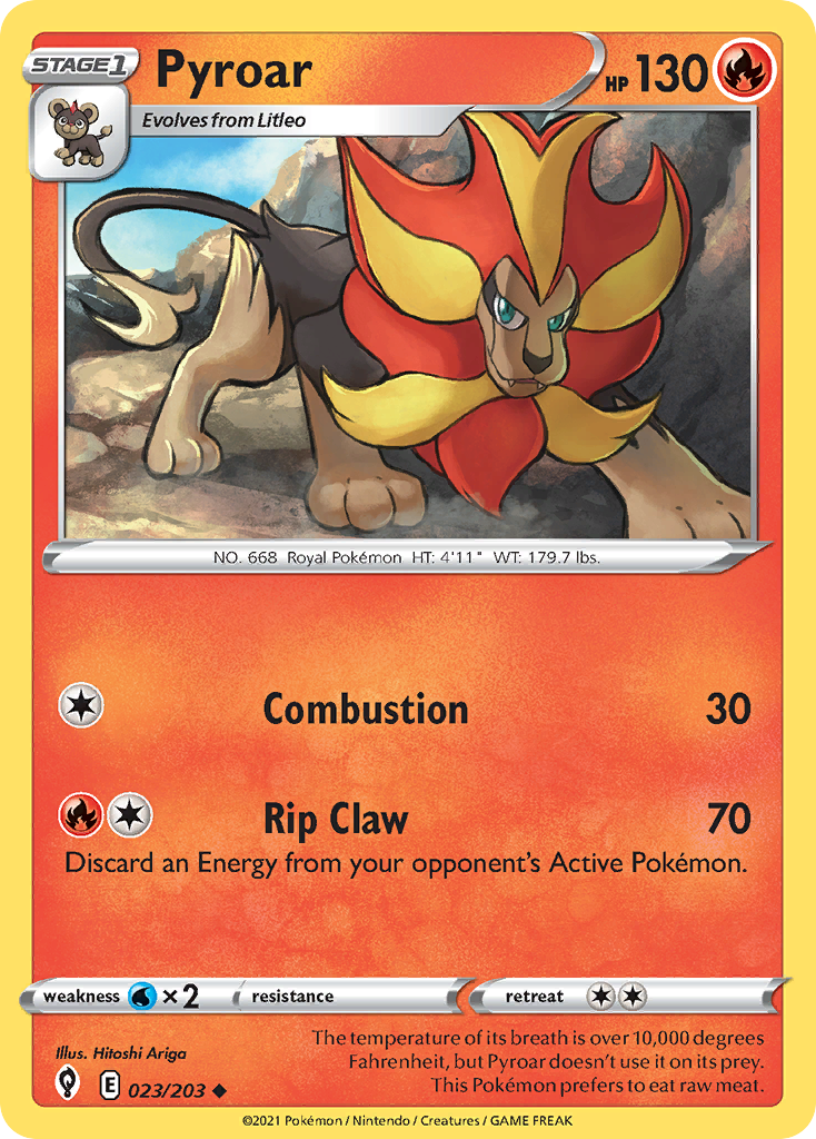 Pyroar - 023/203 - EN Pyroar - 023/203 - EN