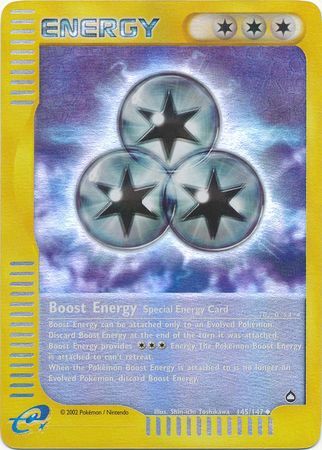 Boost Energy - 145/147 - Reverse Holo - EN Boost Energy - 145/147 - Reverse Holo - EN