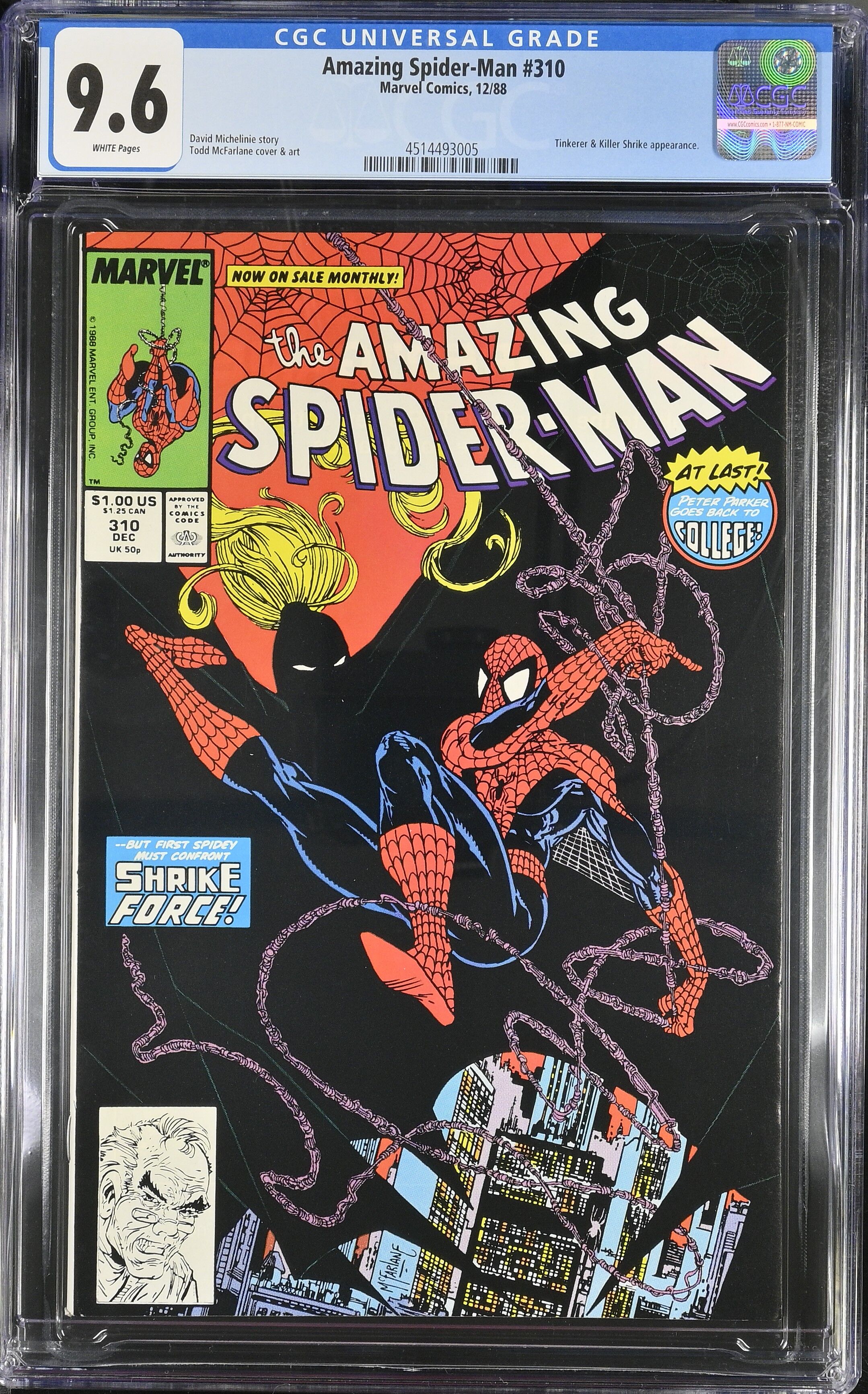 Amazing Spider-Man #310 CGC 9.6