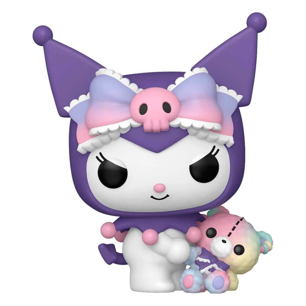 Sanrio POP!&Buddy Animation Vinyl Figuren Kuromi w/ Bear 9 cm Sanrio POP!&Buddy Animation Vinyl Figuren Kuromi w/ Bear 9 cm