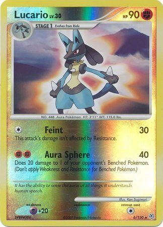 Lucario - 6/130 - Reverse Holo - EN