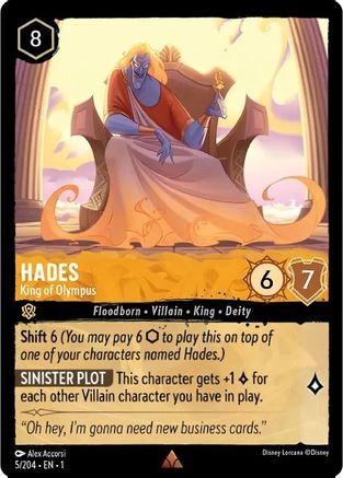 Hades - King of Olympus - 5/204 - EN Hades - King of Olympus - 5/204 - EN